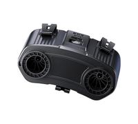 pumpumlia Ventola ricaricabile a 10 velocità portatile clip-on di raffreddamento per campeggio all'aperto escursionismo pesca vita portatile