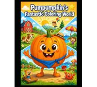 Pumpumpkin's Fantastic Coloring World: 100 fun, imaginative coloring pages where you’ll find Pumpumpkin alongside many other characters, objects, and landscapes
