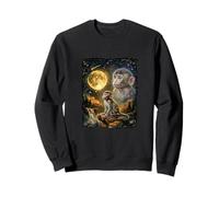 Punch Baby Monkey Funny Moon Felpa