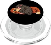 Punch Baby Monkey Trendy Giappone Meme Cute Monkey Lover PopSockets PopGrip per MagSafe