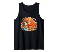 Punch Best, Friends, Baby, Monkey And Orangutan Chibi Canotta