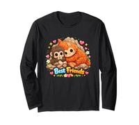 Punch Best, Friends, Baby, Monkey And Orangutan Chibi Maglia a Manica
