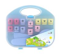 Punch Craft Set - Timbri di carta con scatola di immagazzinaggio | Kit di puncher portatile per scrapbooking, creazione di biglietti, decorazioni per le vacanze, feste di compleanno, arte natalizia