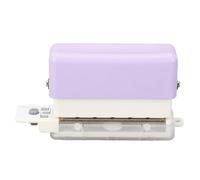 Punch da 6 fori 2 Foglio Capacità portatile a foglia sciolta Puntatore per A5 B5 A4 Student Tool Violet