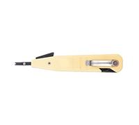 Punch Down Tool, Wire Punch Cable Tool with Wear Resistant Cutter Head and Ergonomic PC Handle for Network Wire Breaking Crimping on Distribution Frames Modules