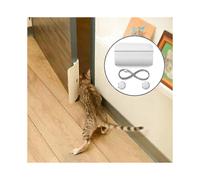 Punch Free Pet Door Opener Security Gate Automatic Universal Dog Cat Two-way Access Controllable Entry for Pets