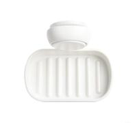 Punch Installazione Bagno Portasapone Massimizza lo spazio verticale nella vasca da bagno (strato singolo bianco)