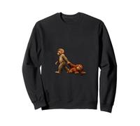 Punch la Scimmia & Peluche - Il Macaco fenomeno virale Felpa