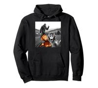 Punch Monkey Funny Bigfoot Selfie Punch Monkey Felpa con Cappuccio