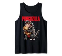 Punch Monkey Punchzilla Carino Costume Divertente Punch Scimmia Canotta