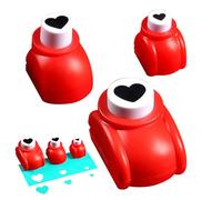 Punch Per Carta - Forma Cuore Portatile | Stampini a Stella per Carte | per Bambini Casa Viaggio Scuola Auto Asilo Compleanno Capodanno