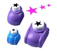 Punch per Carta per Fai da Te,Giocattolo Compatto Divertente | Punch per Scrapbooking e Buchi Decorativi,per Bambini Casa Viaggio Scuola Auto Asilo Compleanno Capodanno