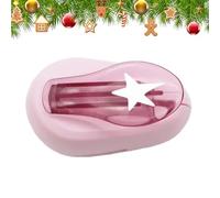 Punch Per Carta Per Fai Da Te - Manuale Ergonomico Portatile,Forme di Punch a Stella e Albero di Natale | Per Progetti Artistici Natale Compleanno Casa Ufficio Scrapbook Card Diario