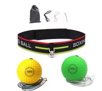 Punch Reaction Headgear - Adjustable Elastic Foam Sphere, Athletic Reflex Trainer, Professional Exercise Tool | Combat Sport Conditioning, Fitness Coordination Aid, Strike Accuracy Development, Gym