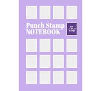 Punch Stamp Notebook For 1.5" x 1.25" Stamps: Holds More Than 1000 Stamps!