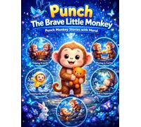 Punch The Brave Little Monkey: Punch Monkey Stories with Moral