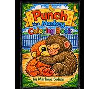 Punch the Monkey Coloring Book