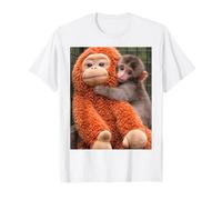 Punch The Monkey Meme X Ape Cute Punch Monkey Baby Meme Maglietta