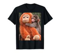 Punch The Monkey Meme X Ape Cute Punch Monkey Baby Meme Maglietta