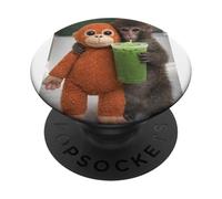 PUNCH THE MONKEY MEME X Ape Cute Punch Monkey Baby Meme PopSockets PopGrip Adesivo
