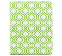 PUNCHCASE by Leslie Hsu Athens IP003TL - Custodia con cavalletto per iPad 2/3/4, colore: Bianco/Lime