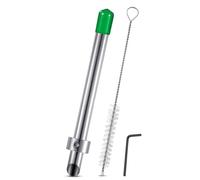 Puncher Foro Di Paglia - Strumenti Di Punzone Di Paglia | Strumenti Di Infusione Versatili E Durevoli, Bastone Da Cucina In Acciaio Inox Riutilizzabile Portatile Per Bevande Caricate Di Charcut