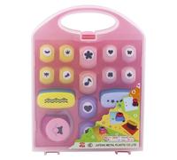 Punches For Paper Crafts - Crafting Punch Kit For Paper - Educational Embossing Machine - Lightweight Scrapbook Paper Punchers For Greeting Cards Scrapbooking School Projects - Paper Punch Shapes