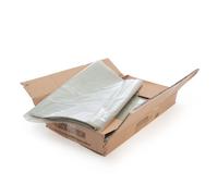Punchin Trasparente Resistente Macerie Sacchi 50 x 75cm Scatola Di 100 Loose