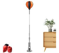 Punching Ball con supporto - Attrezzature per l'allenamento di boxe,Punching Bag Altezza Regolabile Base a Adulto - per Adolescenti, Casa, Palestra, Allenamento,