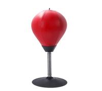 Punching ball da scrivania - 37 x 18 x 18 cm, mini sacco da boxe con ventosa, pressurizzatore a ventosa, dispositivo portatile da scrivania per casa, bambini e adulti, Wutman