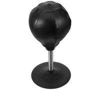 Punching Ball da Tavolo Nero in Pvc con Molla e Grande Ventosa Stili multipli