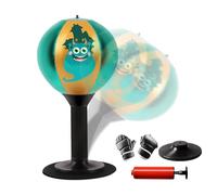 Punching Ball Succion Table - Palloncino Reazione Rapida Antiurto Base Fissaggio Ferma Per Attività Giocose, Strumento Relax Multiuso Pausa Lavoro Casa | Gioco Energia Adulti Piccoli Gruppi Momenti R