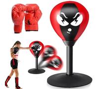 Punching ball tavolo: pallina da ufficio, mini sacco da boxe con ventosa, borsa da boxe Funpunch Rage Bag, set da pallina da tavolo, mini palla da boxe, borsa per punching per adulti e ufficio