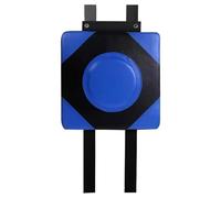 Punching Pad, Wall Boxing Target, PU Leather Outer, Shock Absorbing Foam, For Martial Arts Kickboxing Karate Home Gym Training, 11.8x11.8 Inches, Red Blue Color, 1 Piece