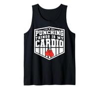 Punching Things Is My Cardio Canotta