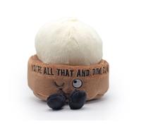 Punchkins - Peluche ""You're All That"" e ""Dim Sum Bun"" - Divertente regalo con gioco di parole e meme, perfetto come regalo di Natale o come regal