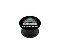 Punctuation Matters, Divertente Grammatica Insegnante Compiti PopSockets PopGrip Adesivo