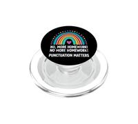 Punctuation Matters, Divertente Grammatica Insegnante Compiti PopSockets PopGrip per MagSafe