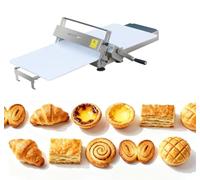 pundro Macchina Manuale per La Pasta in Acciaio Inossidabile | Facile Da Pulire E Da Montare Adatto Sia Per Uso Domestico Che Commerciale Con Spessore Regolabile