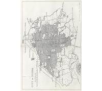 Pune India Map Journal: Vintage Map Notebook