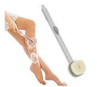 PUNELE Long Handle Liquid Bath Brush Detachable Back Body Bath Scrubber Exfoliating Soap Dispensing Bath Brush