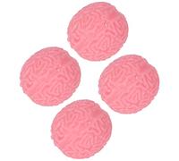 PUNELE Palla di serraggio del cervello, giocattolo di sollievo dallo stress per bambini e adulti, alta resilienza, forma del cervello unico, cervello sicuro e simulato, gomma morbida TPR