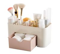 PUNELE Scatola di Stoccaggio Cosmetico Dell'organizzatore di Gioielli Vanity con Cassetto per il Trucco per le Forniture per Uffici da Bagno Tavolo da Bagno
