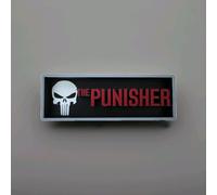 Punisher logo Marvel Frank Castle insegna 16cm Nerd cult collezione Daredevil