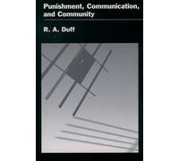 Punishment, Communication, and Community