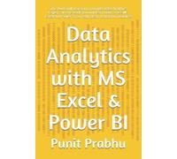 Punit Prabhu Data Analytics with MS Excel & Power BI (Tascabile)