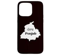 Punjab Mappa Premium Design Punjabi Panjab Desi Diljit Dosanjh Custodia per iPhone 15 Pro Max