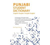 Punjabi Student Dictionary: English-Punjabi/ Punjabi-English (Tascabile)