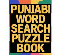 Punjabi word search puzzle book: Large Print Punjabi Word Search for Easy Solving