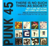Punk 45: There'S No Such Thing As Society Label (2 Vinile) - Va... (Vinile)